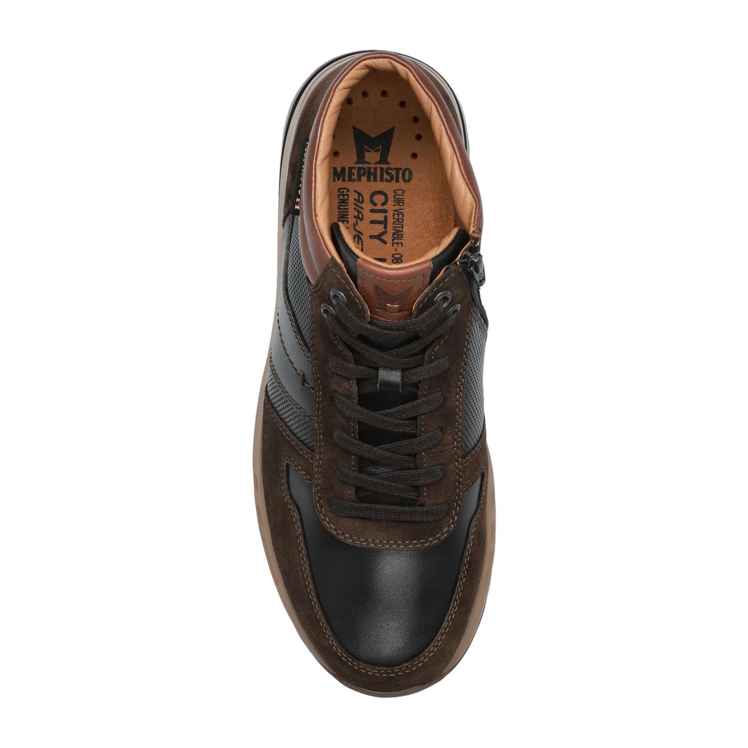 bottines homme modèle Boran brun fonce - Mephisto